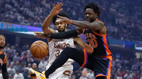 knicks vs cavs score|Garland scores 32, Cavs beat Knicks 107.